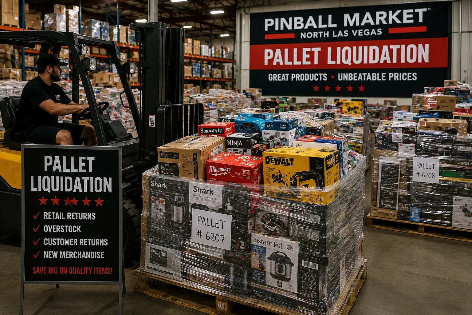 Pallet liquidation in North Las Vegas